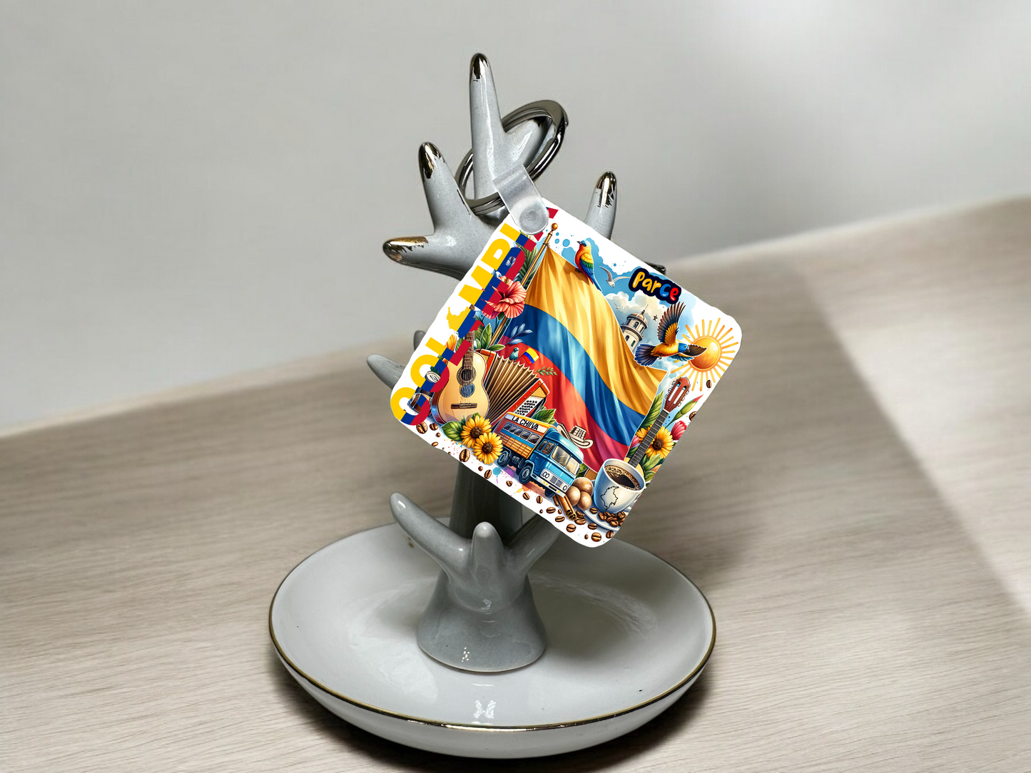 Square Keychain