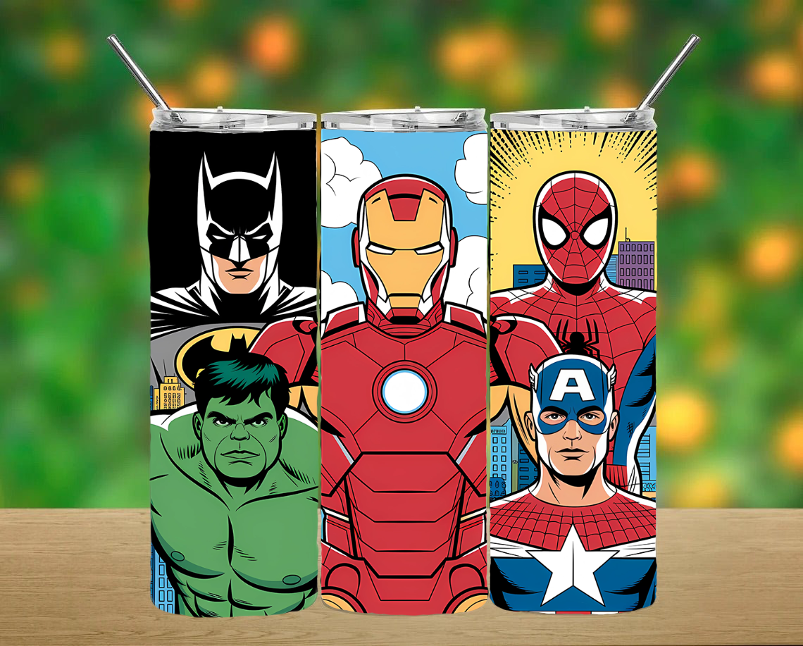Superhero Tumbler