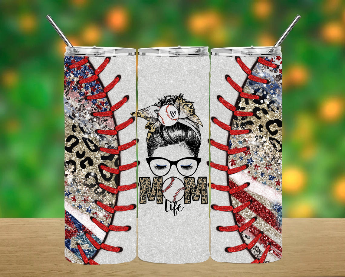 Baseball Mom Tumbler