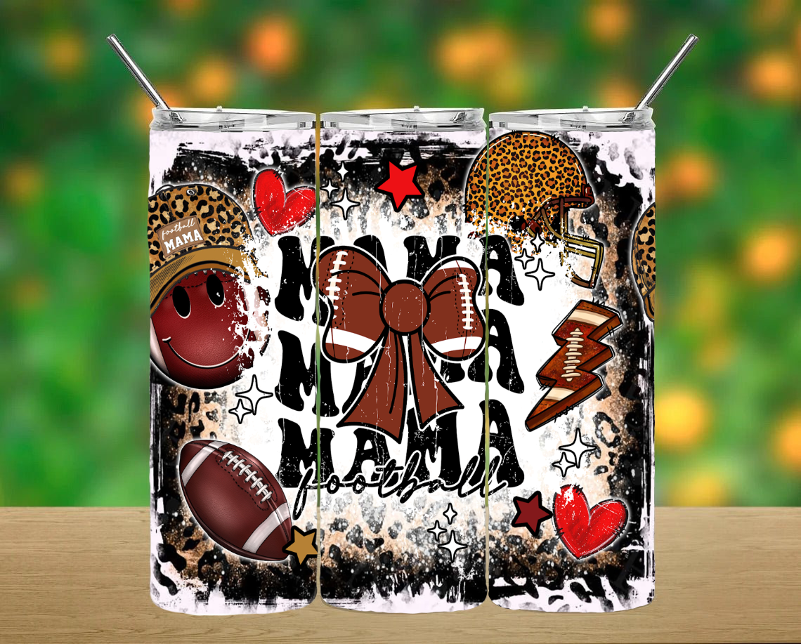 Football Mom Tumbler