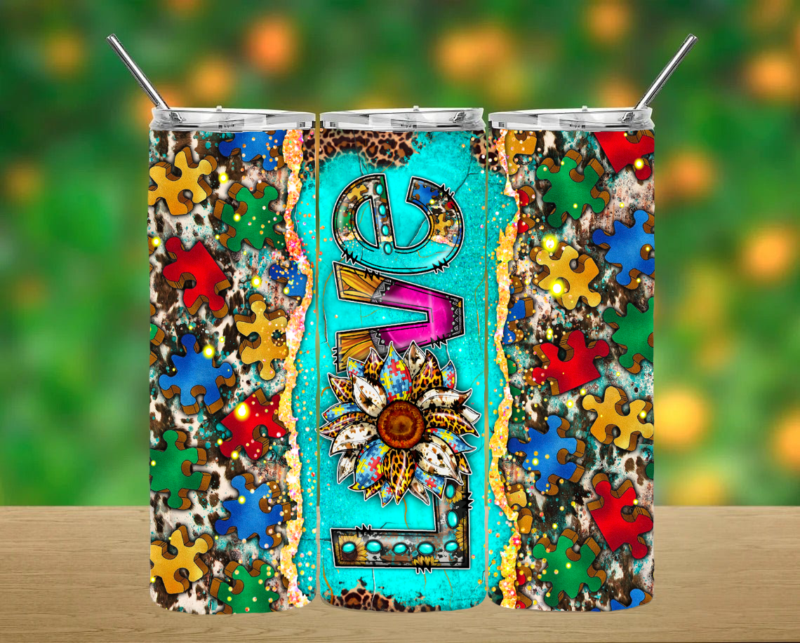 Proud Autism Mom Tumbler