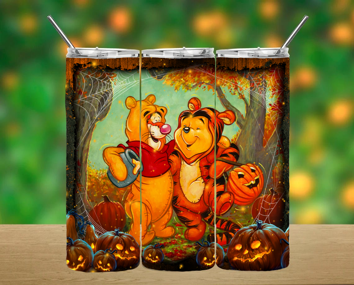 Pooh Bear and Friends Tumbler