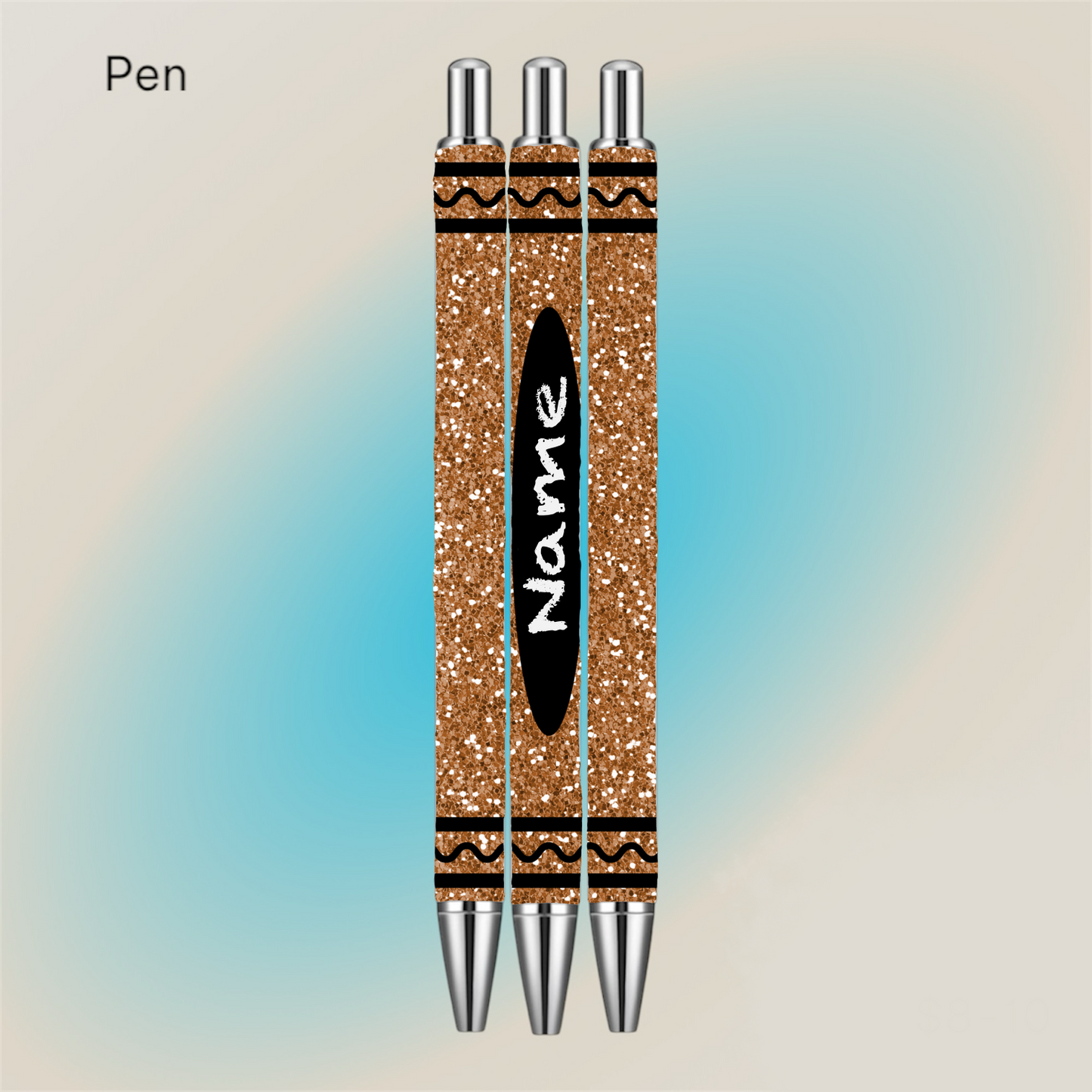Glitter Crayon Pen
