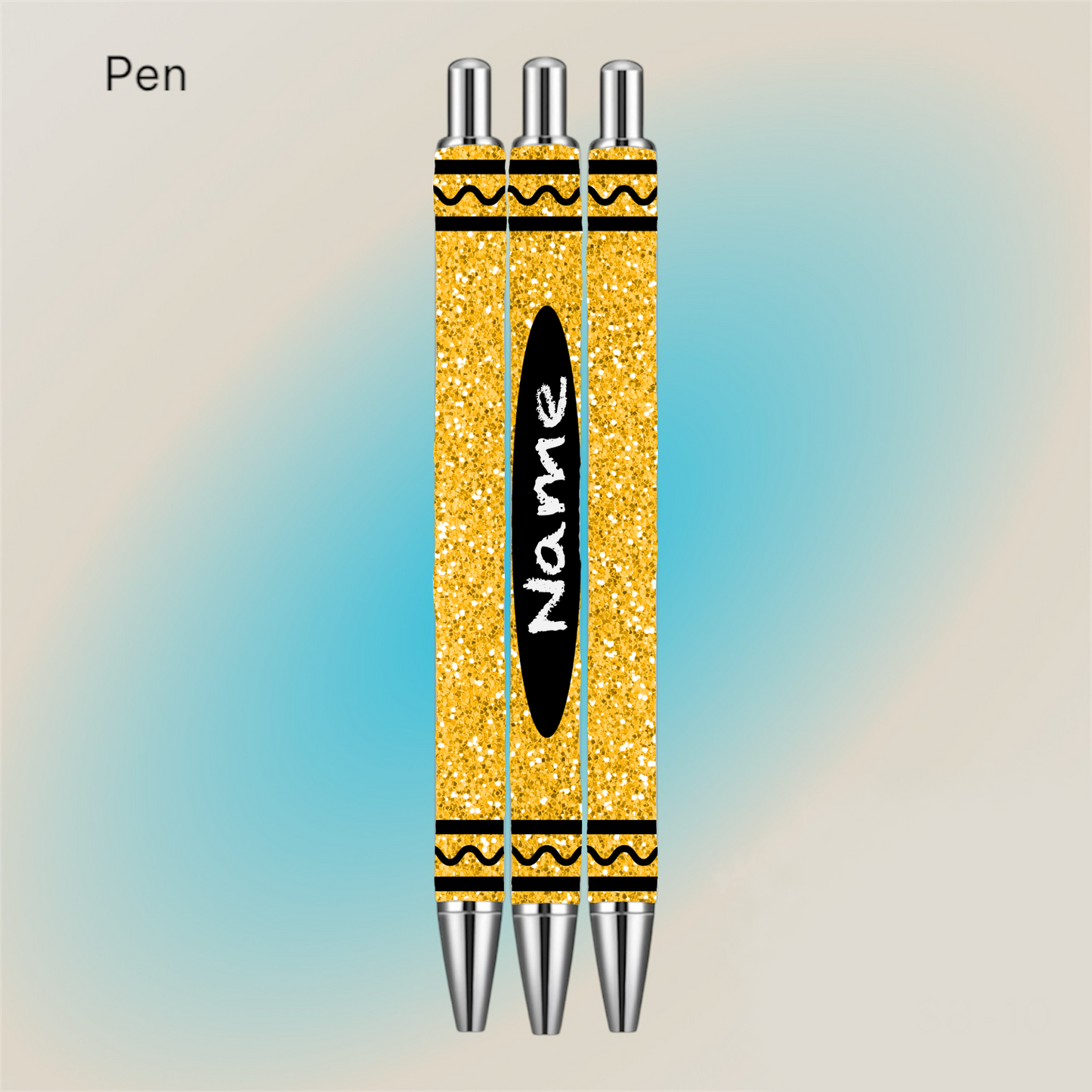 Glitter Crayon Pen