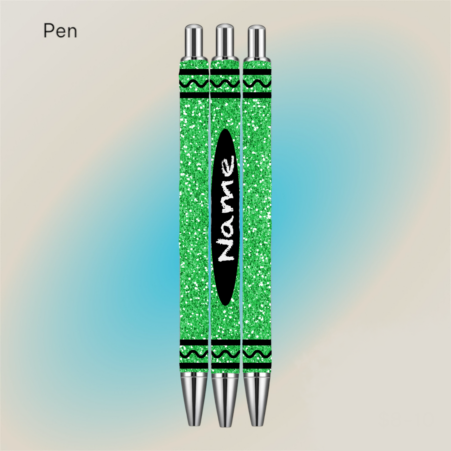 Glitter Crayon Pen