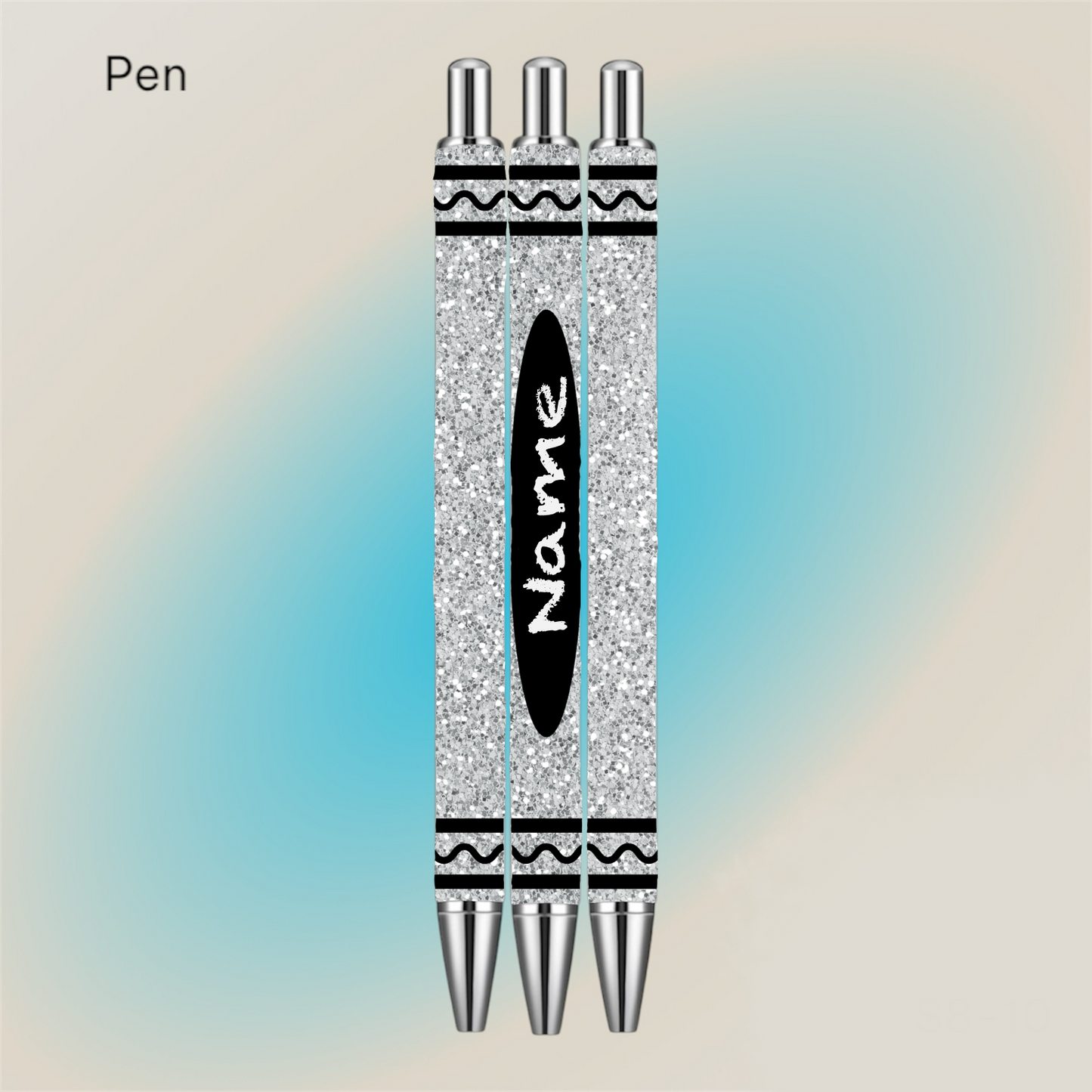 Glitter Crayon Pen