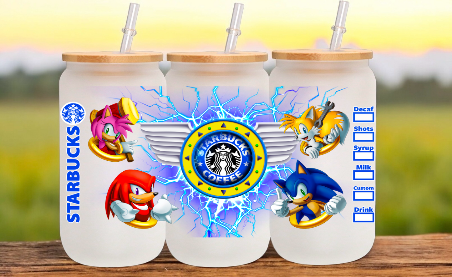 Sonic Glass Cup