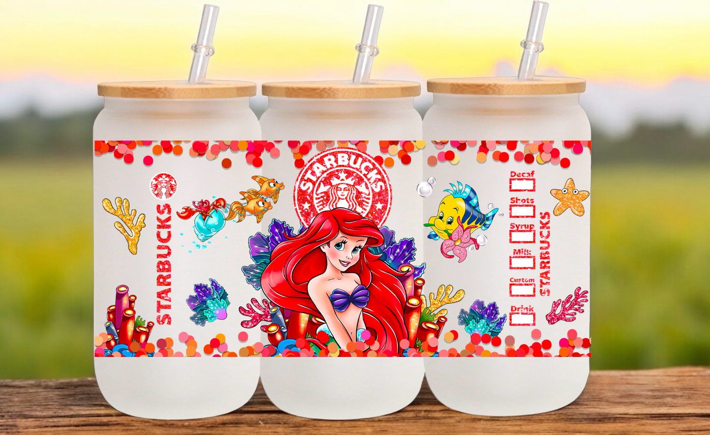 Princess Glass Cup