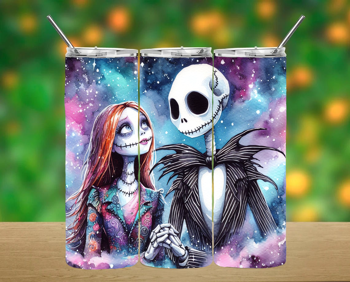 Nightmare Before Christmas Tumbler