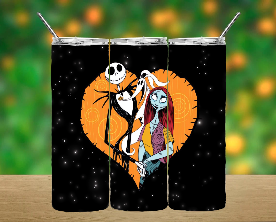 Nightmare Before Christmas Tumbler