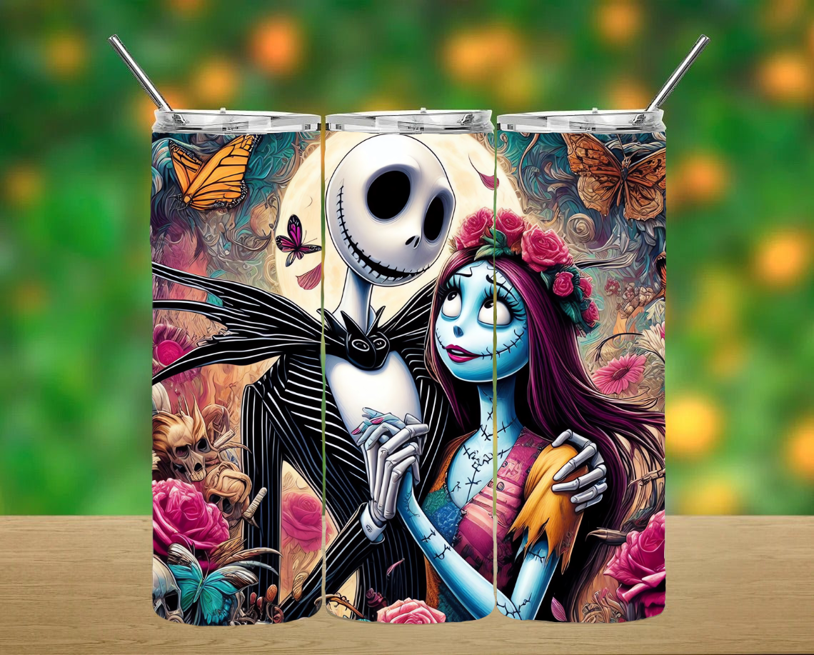 Nightmare Before Christmas Tumbler