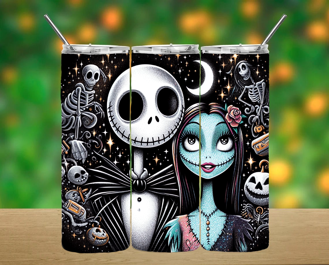 Nightmare Before Christmas Tumbler