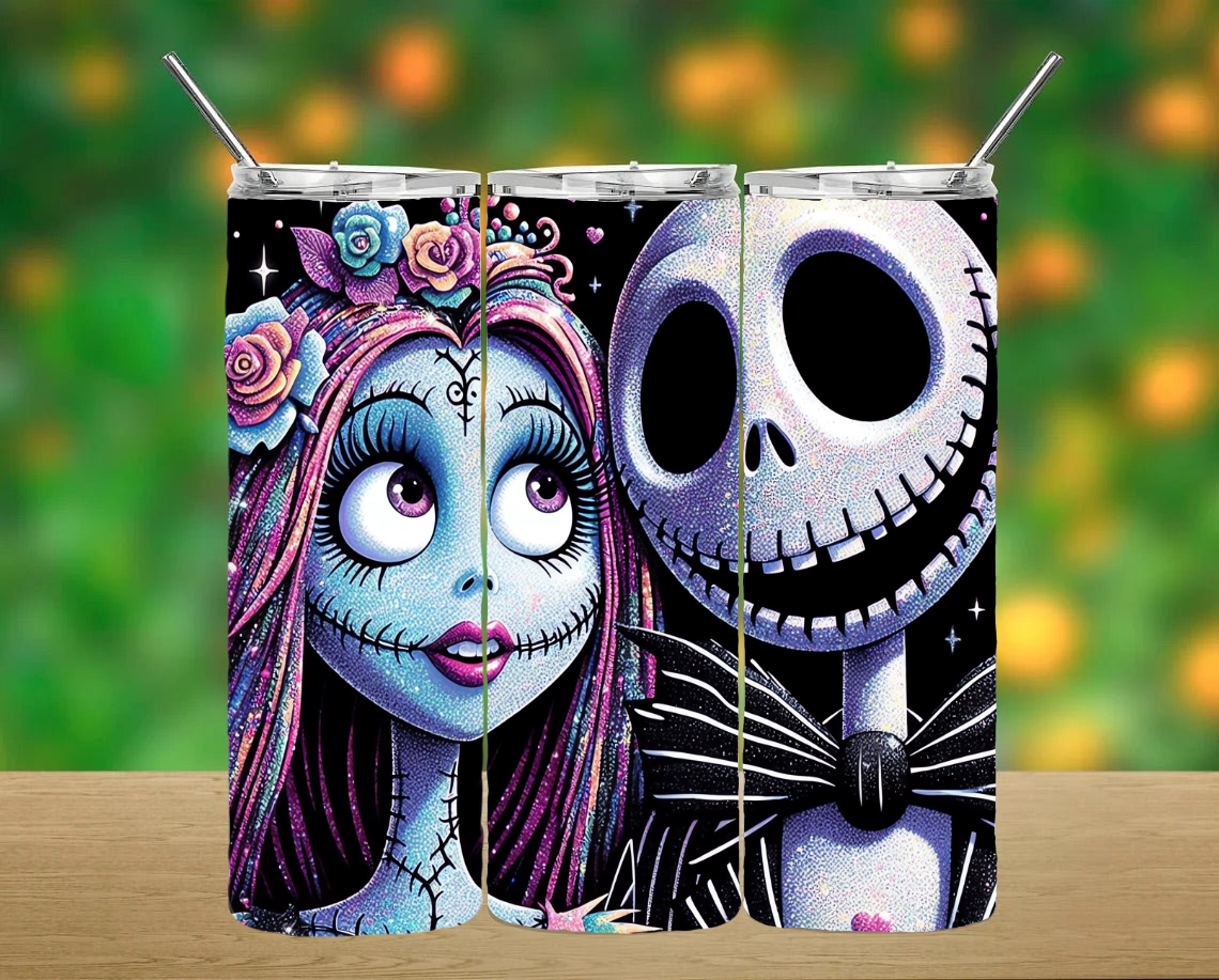 Nightmare Before Christmas Tumbler