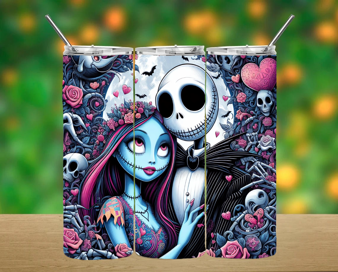 Nightmare Before Christmas Tumbler
