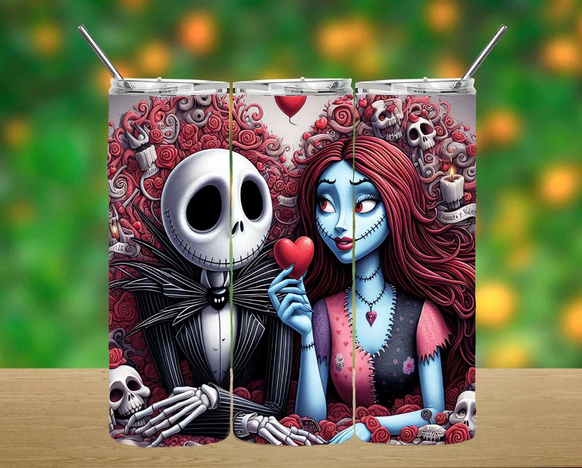 Nightmare Before Christmas Tumbler