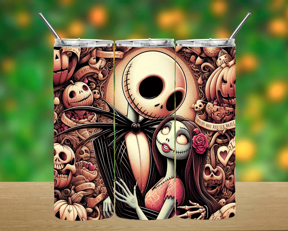 Nightmare Before Christmas Tumbler