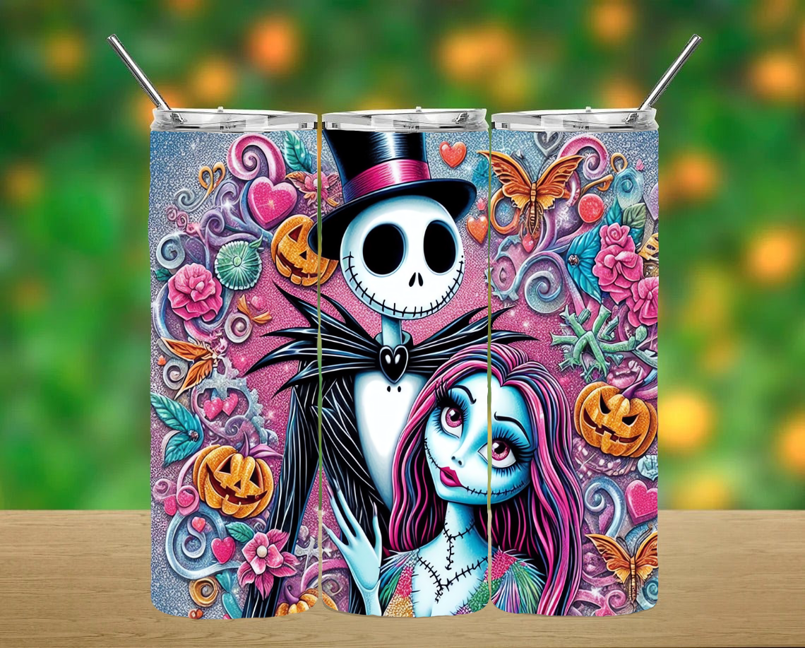 Nightmare Before Christmas Tumbler