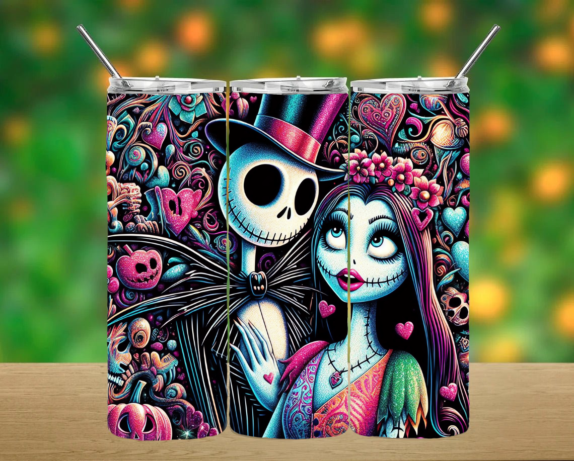 Nightmare Before Christmas Tumbler