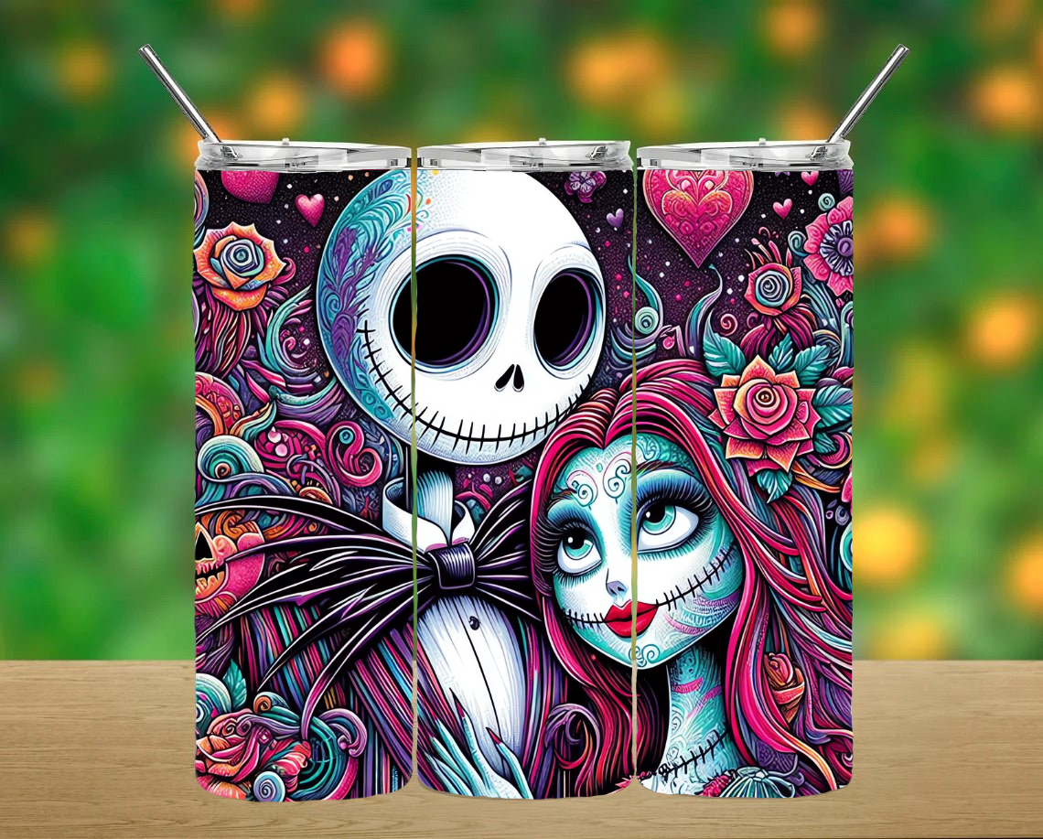 Nightmare Before Christmas Tumbler