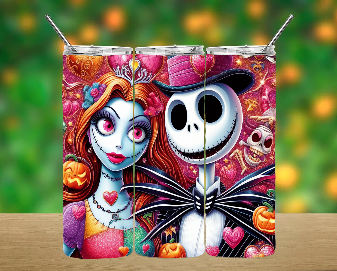 Nightmare Before Christmas Tumbler