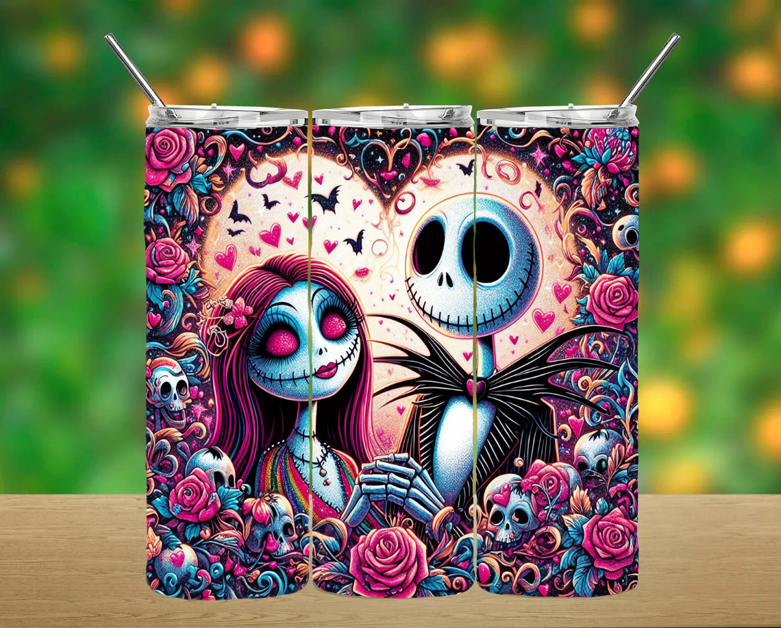 Nightmare Before Christmas Tumbler