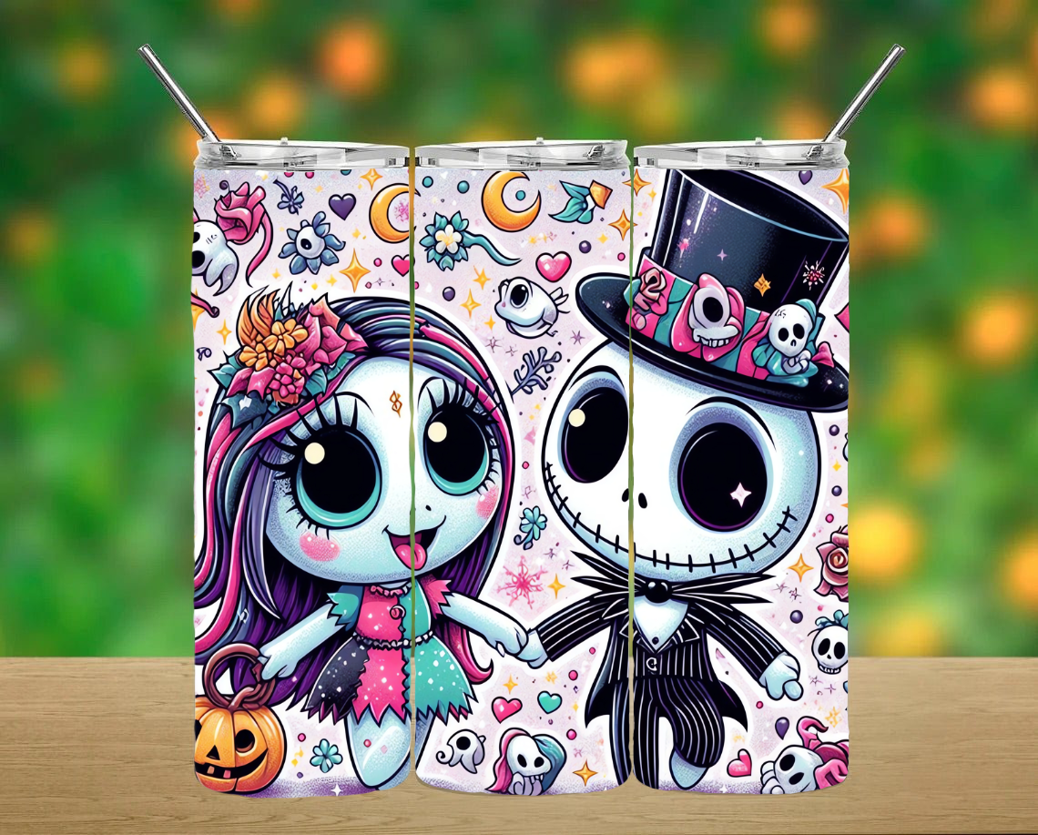 Nightmare Before Christmas Tumbler