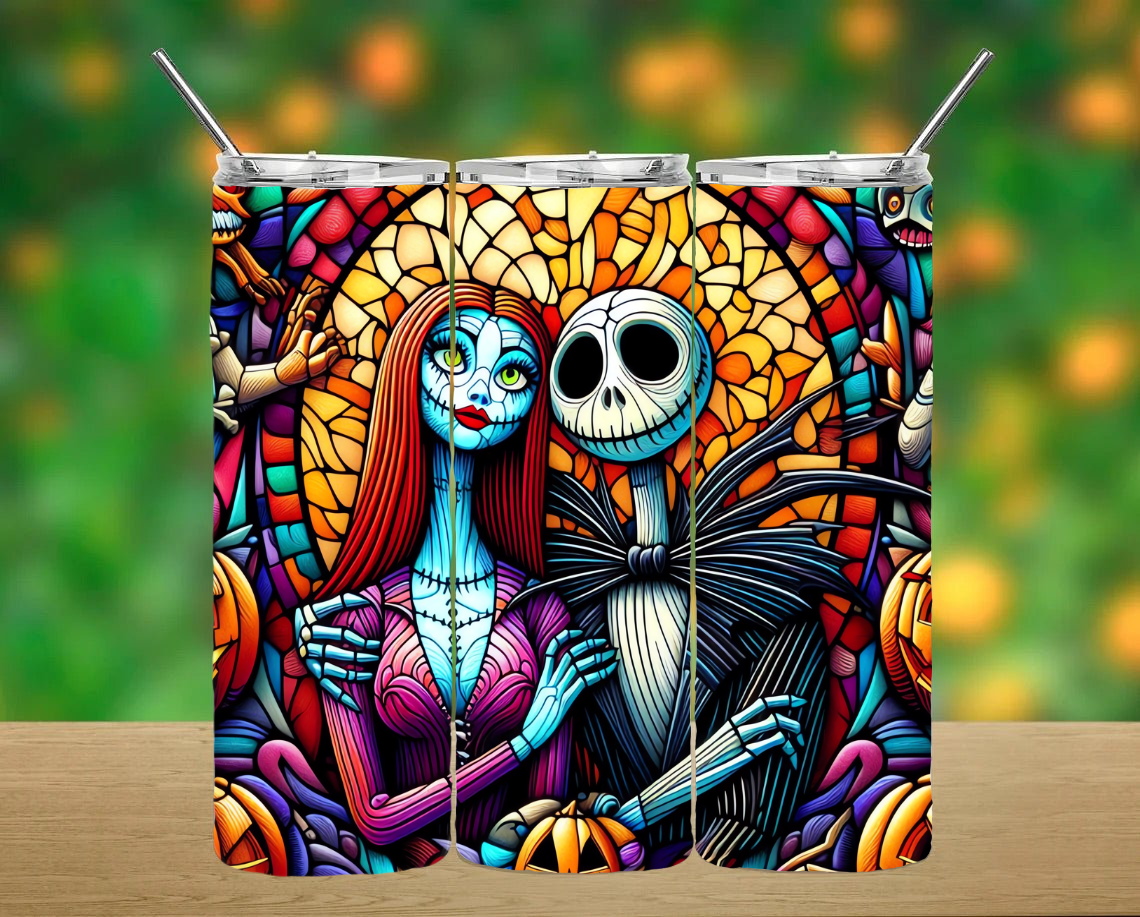 Nightmare Before Christmas Tumbler