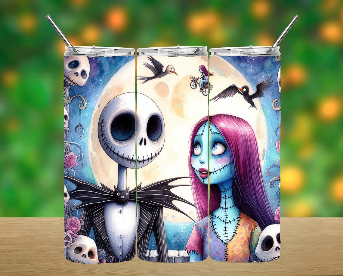 Nightmare Before Christmas Tumbler