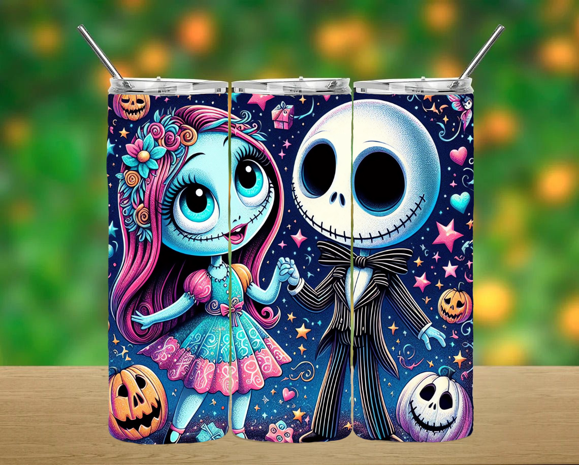 Nightmare Before Christmas Tumbler