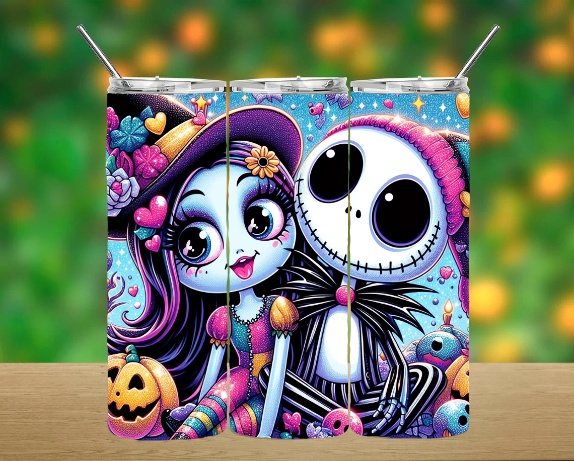 Nightmare Before Christmas Tumbler