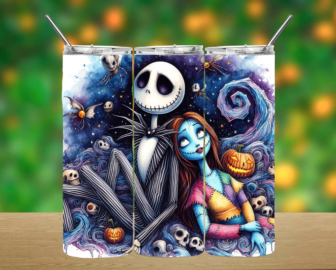 Nightmare Before Christmas Tumbler