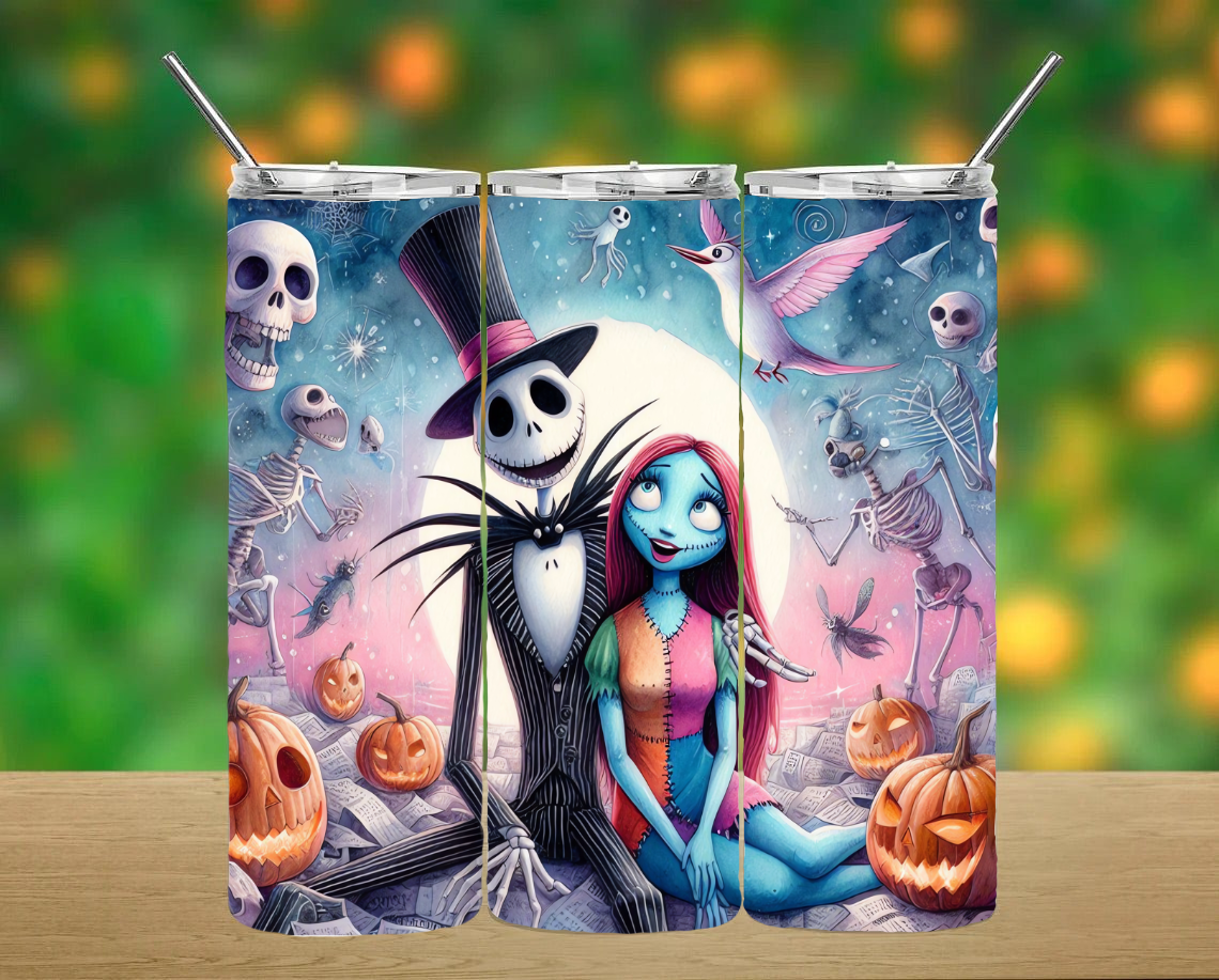 Nightmare Before Christmas Tumbler