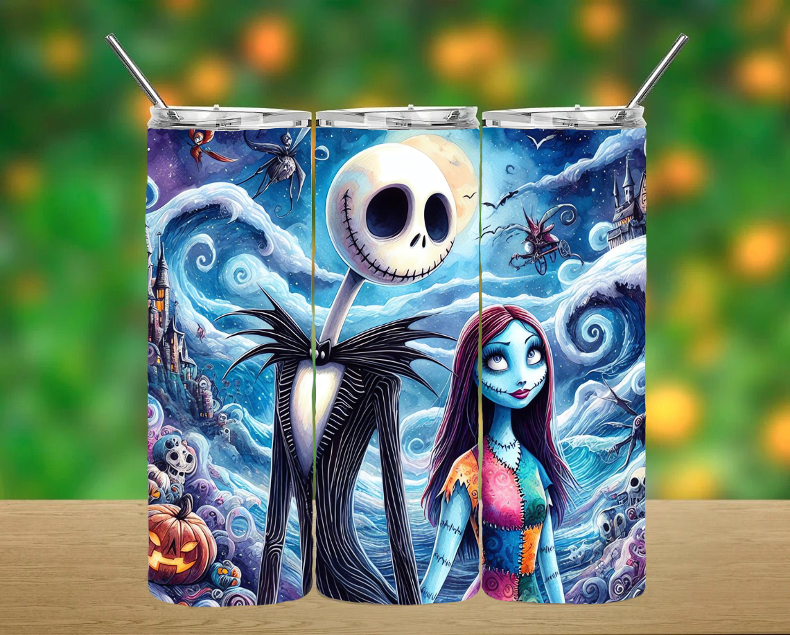 Nightmare Before Christmas Tumbler