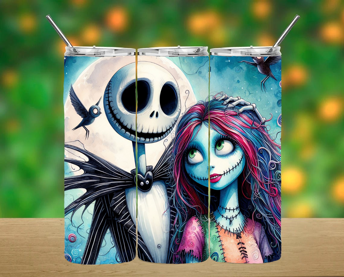 Nightmare Before Christmas Tumbler