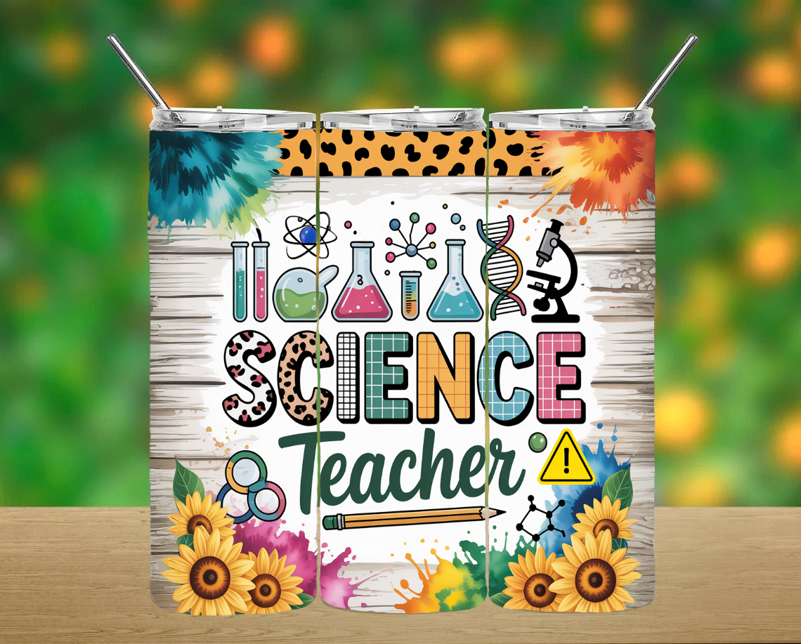 Science Teacher Tumbler