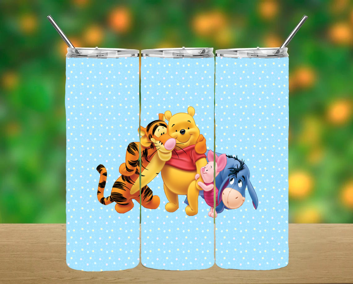 Pooh Bear and Friends Tumbler