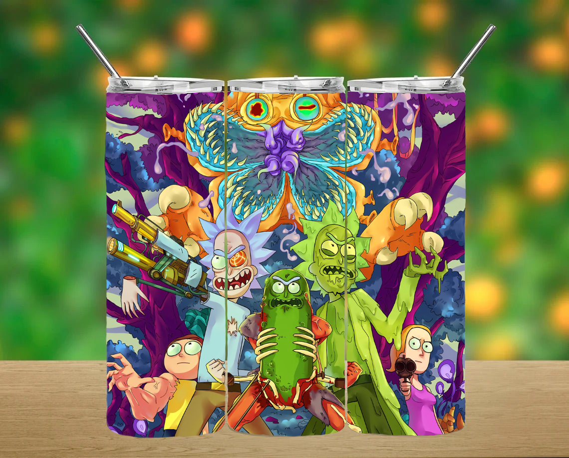 Rick and Morty Tumbler