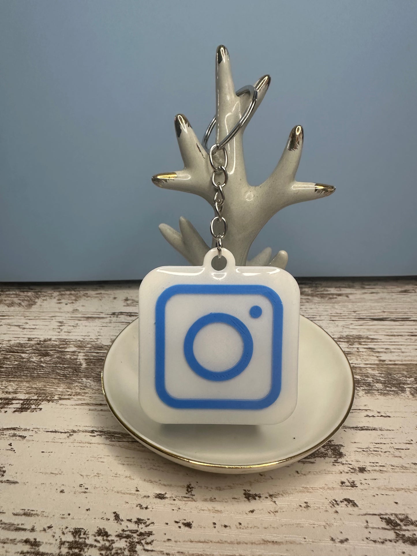 Nfc Instagram Keychain