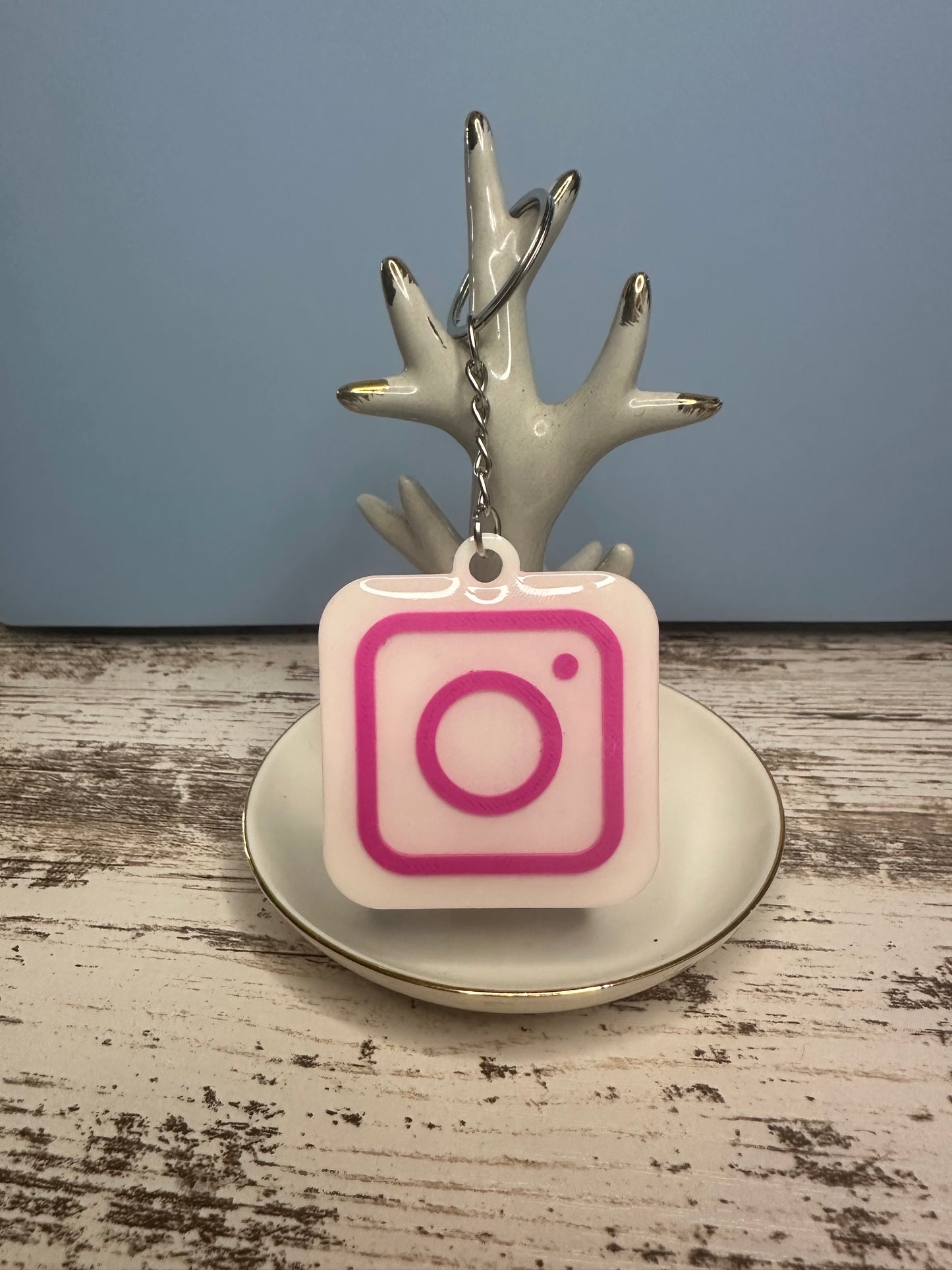 Nfc Instagram Keychain