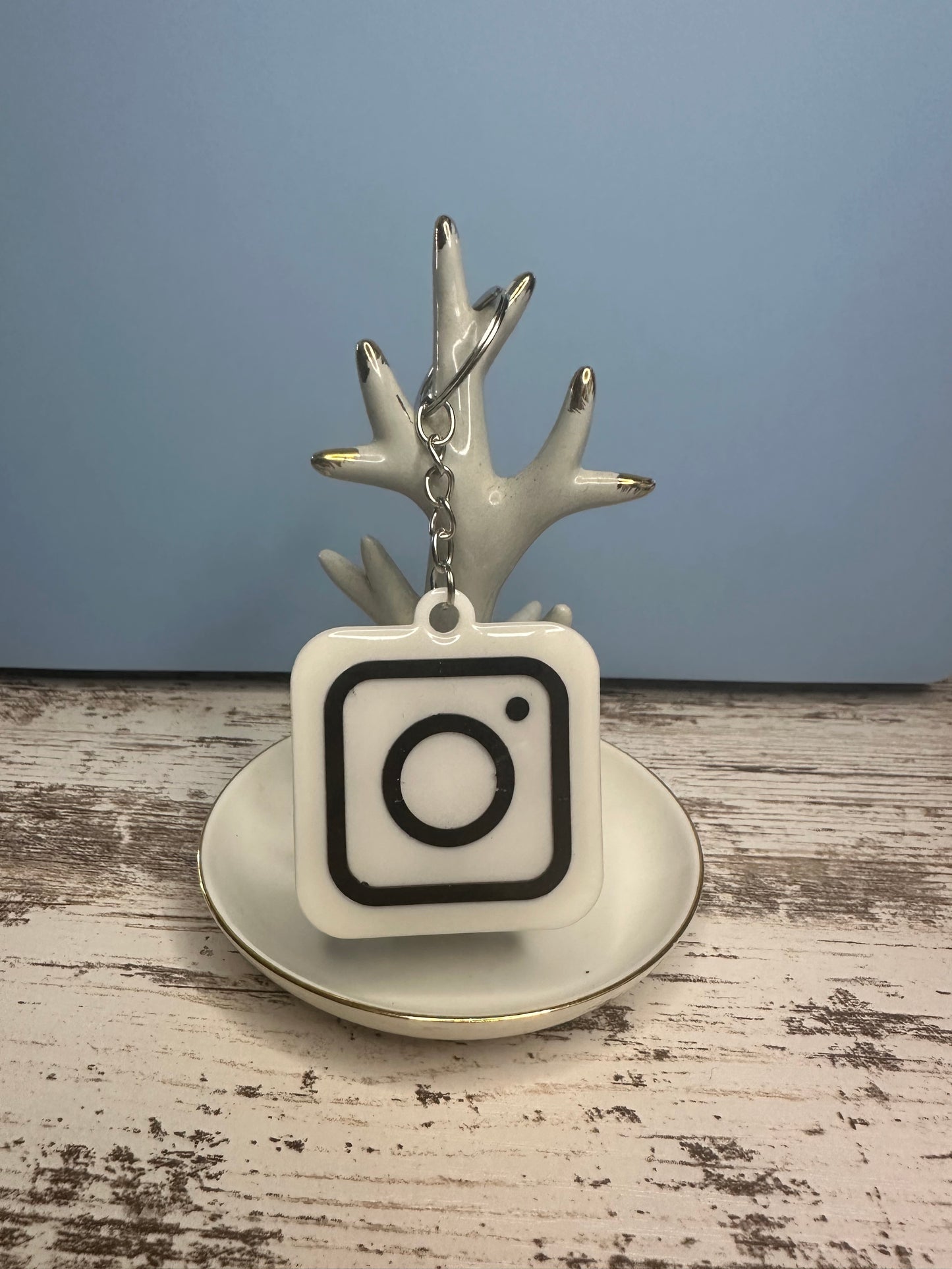 Nfc Instagram Keychain