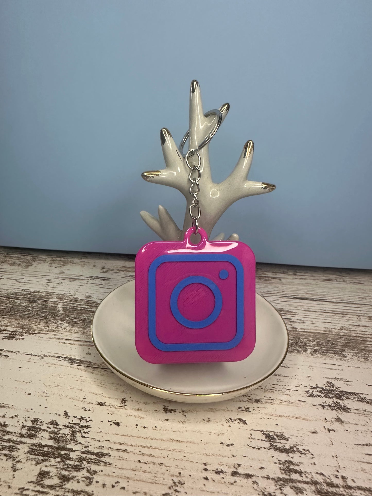 Nfc Instagram Keychain