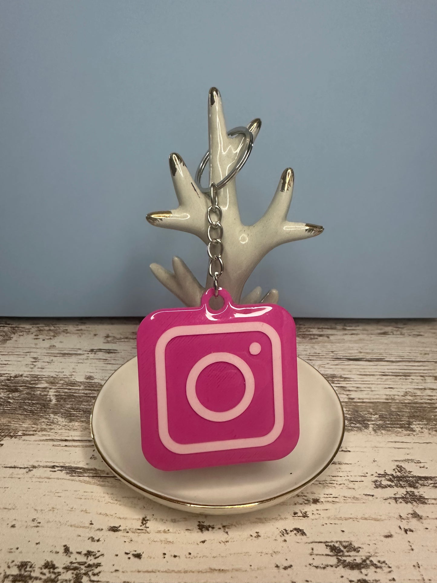 Nfc Instagram Keychain