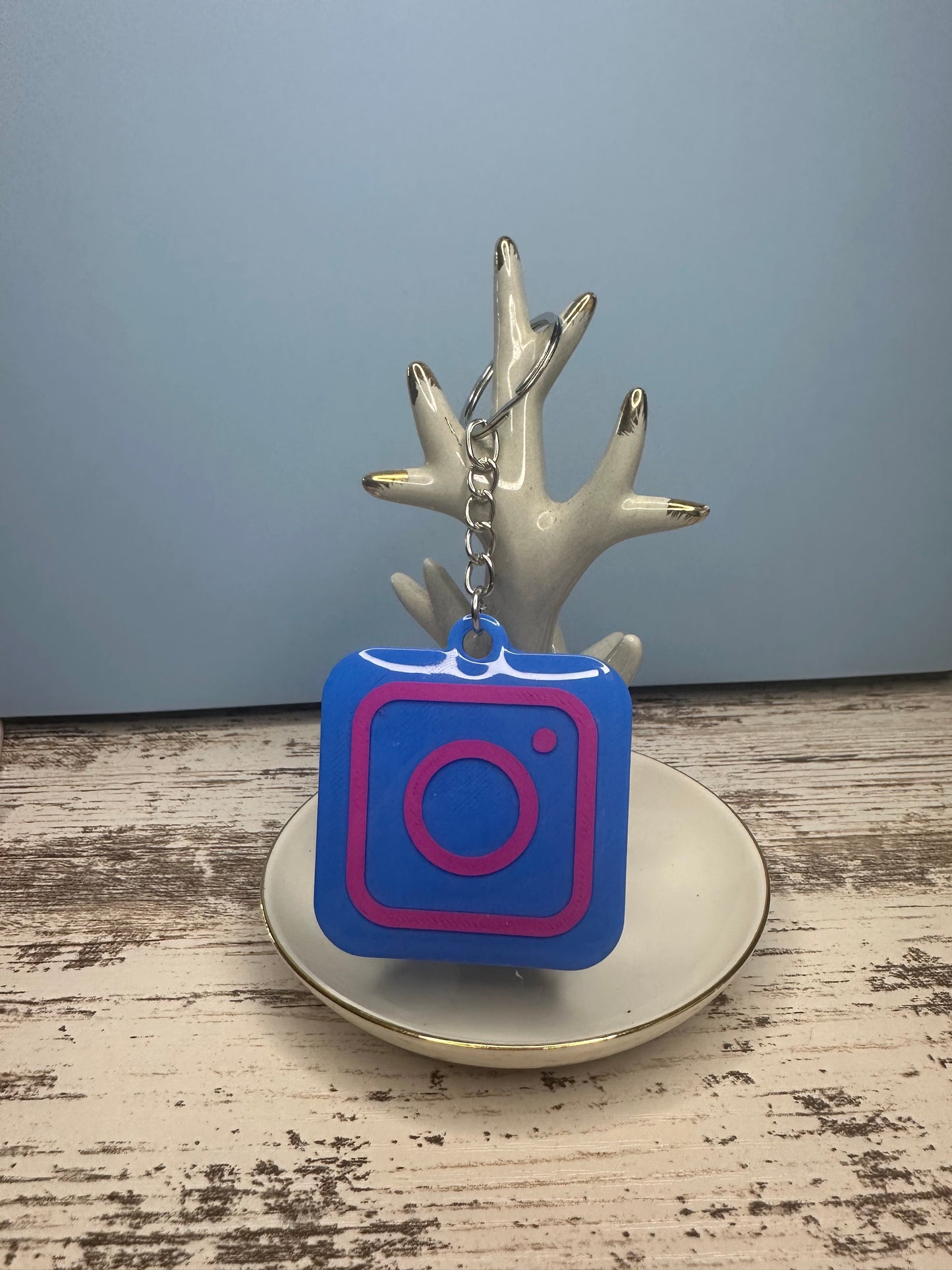 Nfc Instagram Keychain