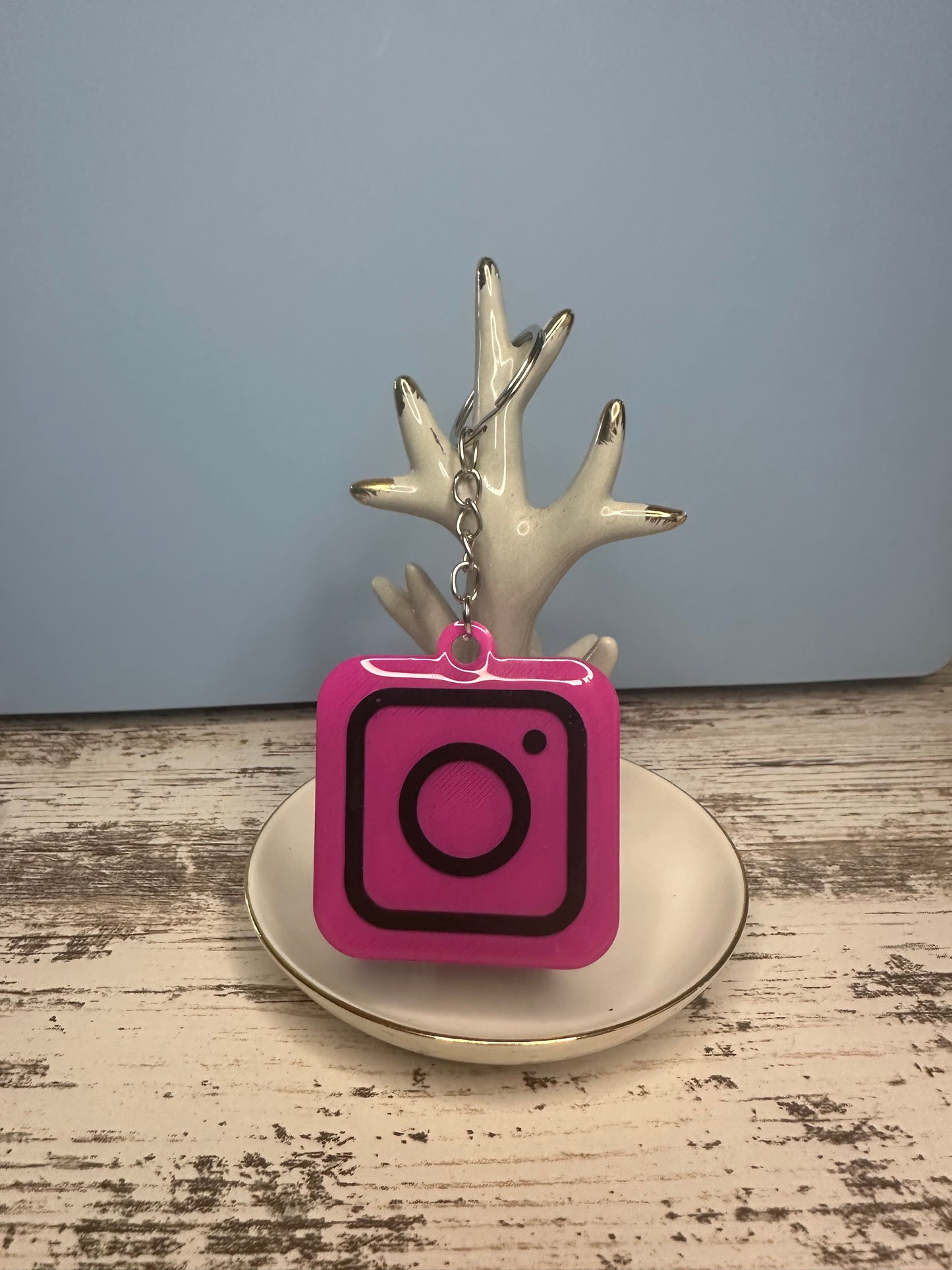 Nfc Instagram Keychain