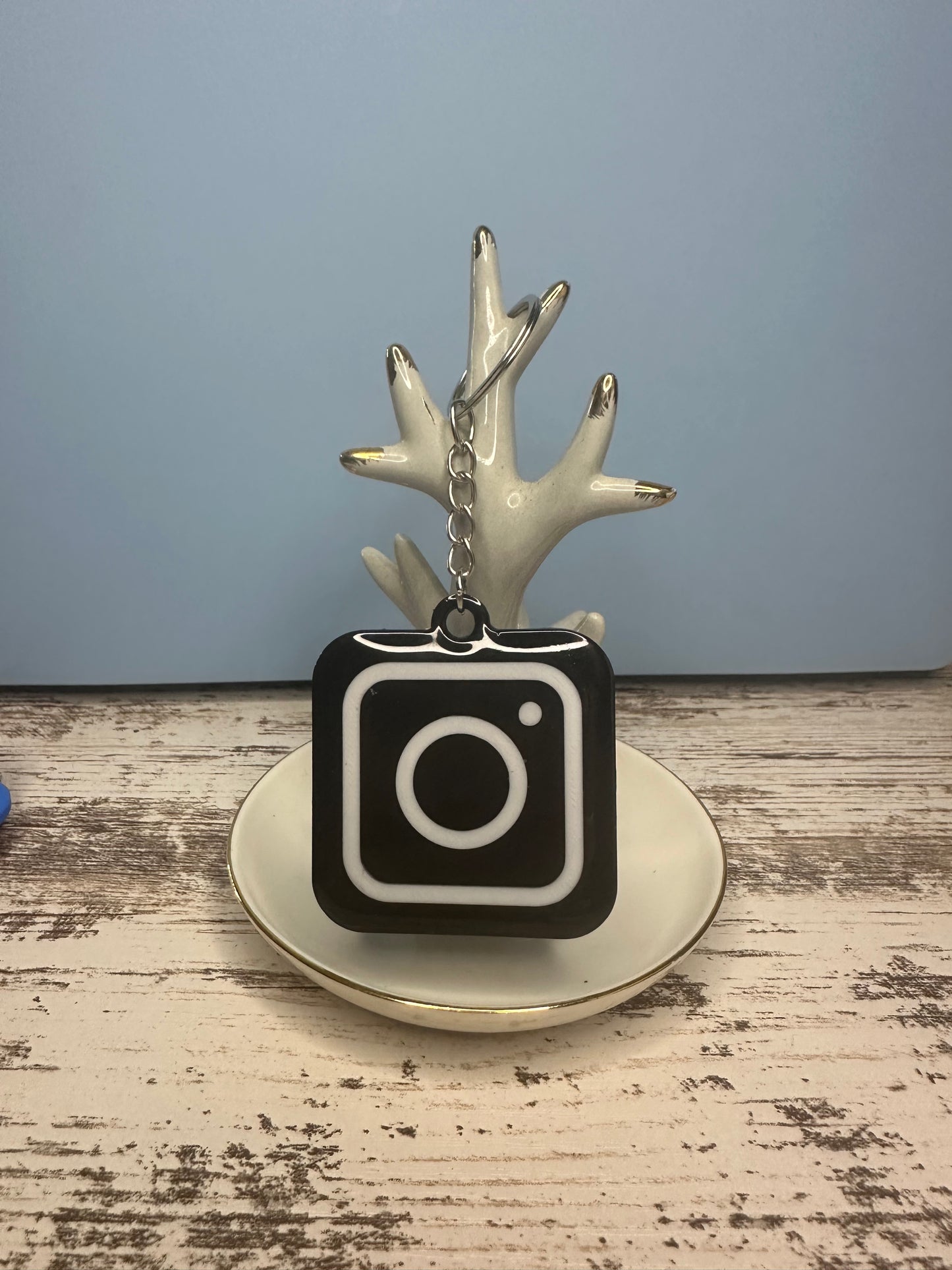 Nfc Instagram Keychain