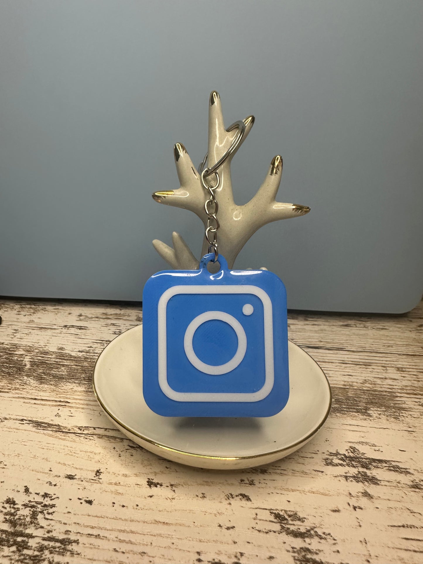 Nfc Instagram Keychain