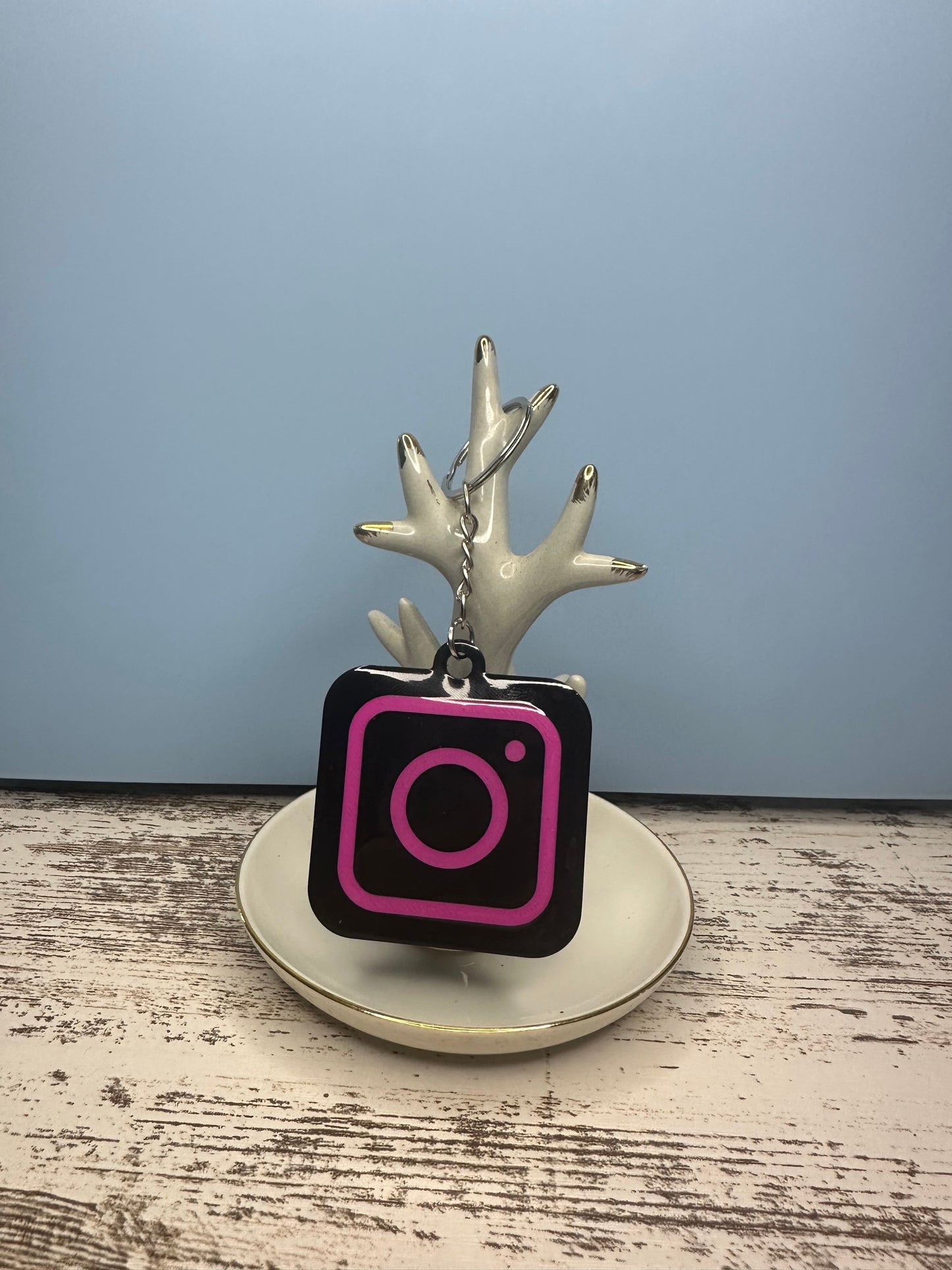 Nfc Instagram Keychain