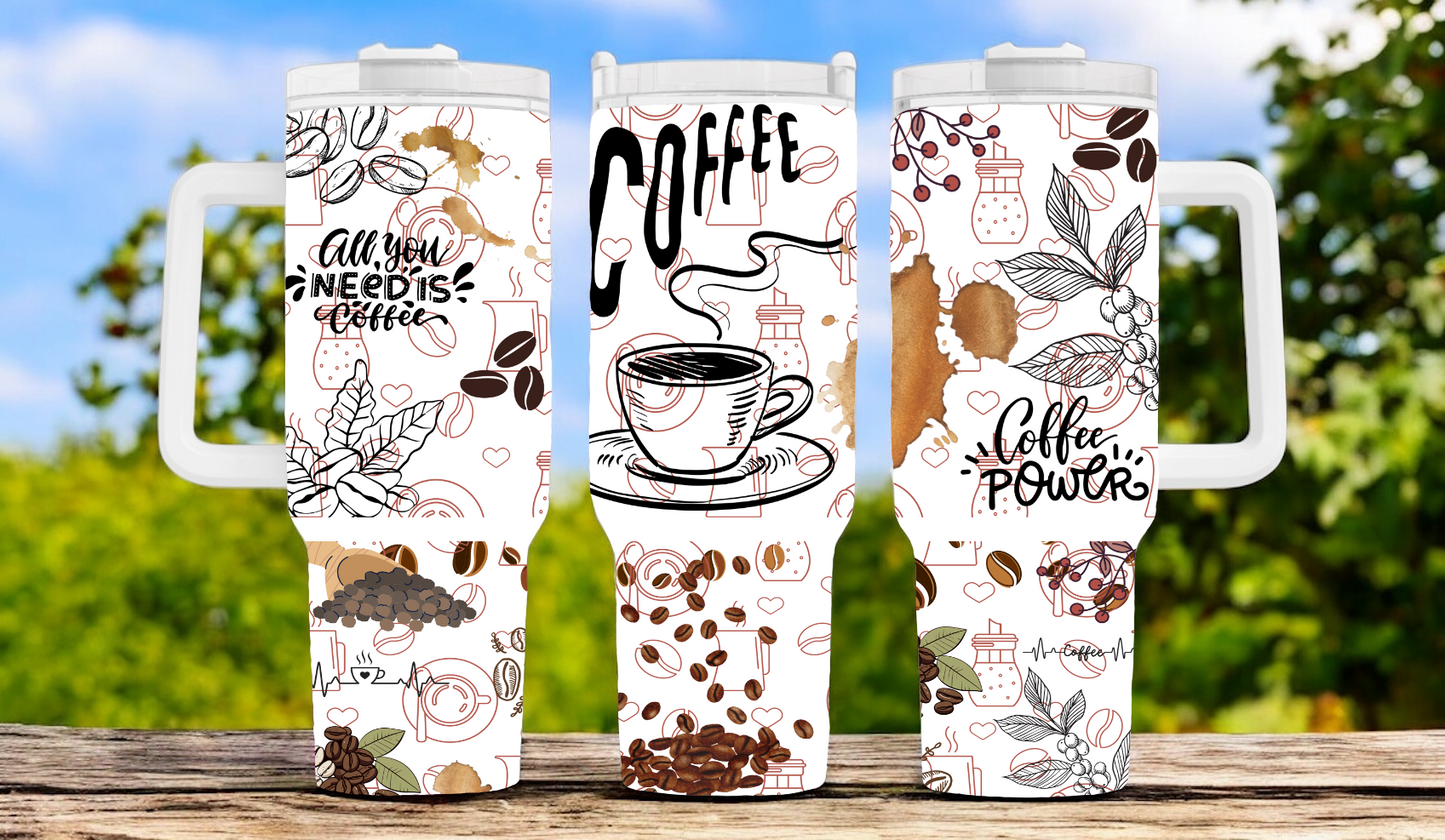 Coffee 40oz Tumbler