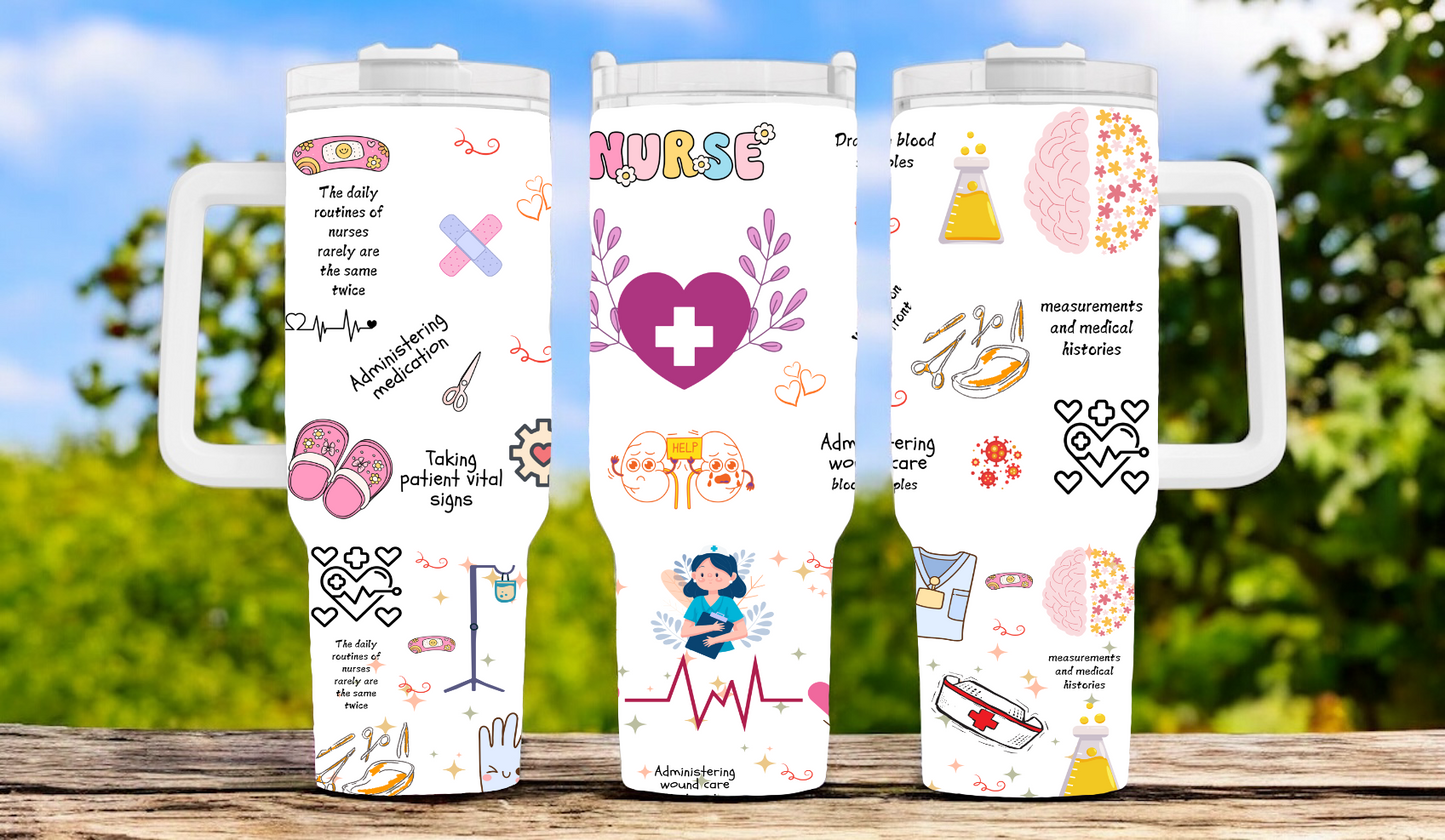 Nurse 40oz Tumbler
