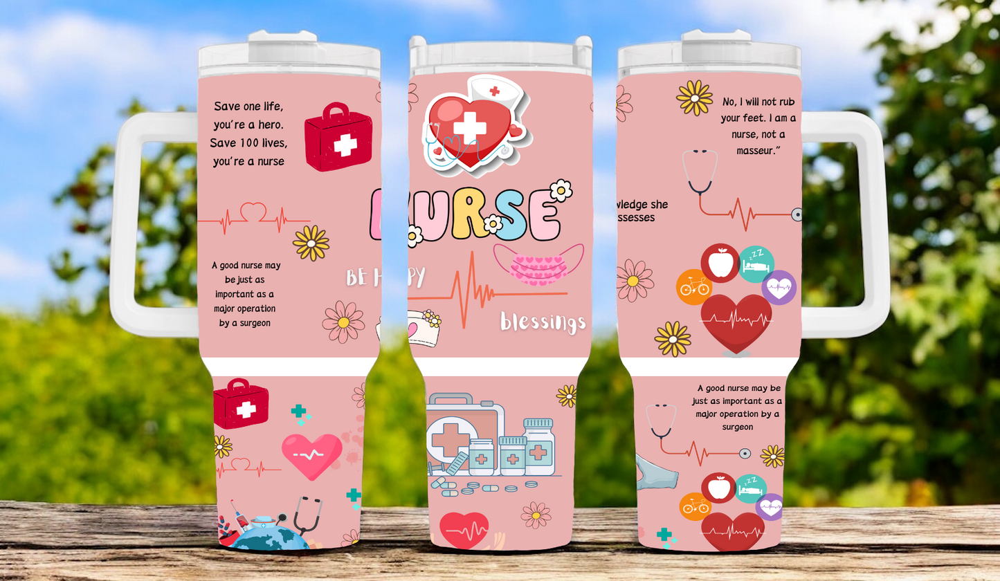 Nurse 40oz Tumbler